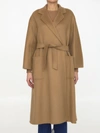 Max Mara Ludmilla Belted Cashmere Long Coat In Camel