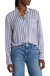 Rails Josephine Button-front Shirt In Turin Stripe