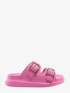 Alexander Mcqueen 50mm Double-buckle Sandals In Pink