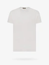 Loro Piana Silk & Cotton Soft Jersey T-shirt In White