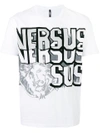 VERSUS logo print T-shirt,BU90352BJ1028911958476