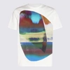 PAUL SMITH PAUL SMITH WHITE AND MULTICOLOUR COTTON T-SHIRT