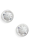 SHYMI FANCY BEZEL STUD EARRINGS