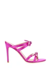 Stuart Weitzman Sw Bow 100 Slide In Purple