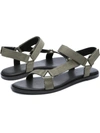 Sanctuary Sway Womens Strappy Ankle Flat Sandals In Grey