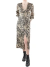 LUCY PARIS Dakota Womens V Neck Long Maxi Dress