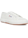 SUPERGA 2750 Perforated Leather Womens Leather Lifestyle Casual and Fashion Sneakers