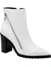 CHARLES BY CHARLES DAVID DOMINATE WOMENS FAUX LEATHER POINTED TOE ANKLE BOOTS