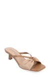 Journee Collection Starling Kitten Heel Sandal In Tan