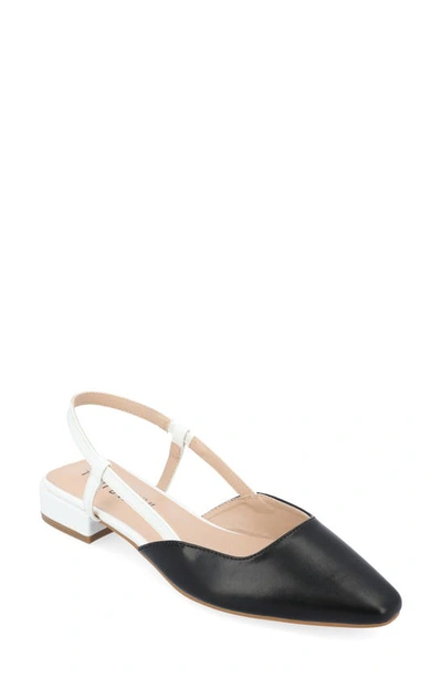 JOURNEE COLLECTION JOURNEE COLLECTION PAISLEE SLINGBACK PUMP