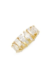 SHYMI FANCY CUBIC ZIRCONIA ETERNITY BAND RING