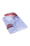 LEVINAS CONTEMPORARY FIT MODERN BUSINESS DRESS SHIRT