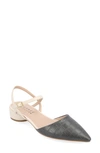 JOURNEE COLLECTION JOURNEE COLLECTION BRYNN CROC EMBOSSED PUMP