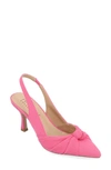 Journee Collection Bahar Slingback Pump In Pink