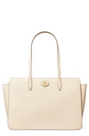TORY BURCH ROBINSON LEATHER TOTE