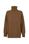 MALO MALO SWEATER OVER HIGH NECK