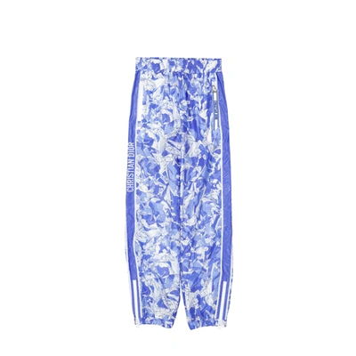 Dior Printed Trousers In Blue