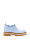 Thom Browne Molded Rubber Garden Boot In Blue