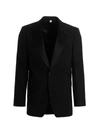 Burberry Tailored Tuxedo Jacket Edinburgh In Black
