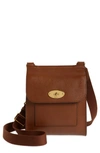 Mulberry Small Antony Leather Crossbody Bag In Oak