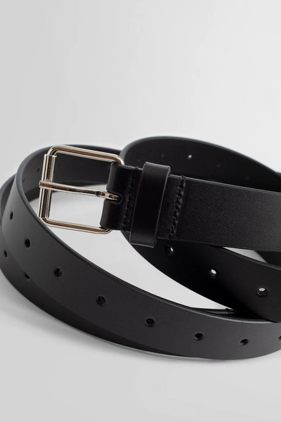 Vetements Buckle-fastening Leather Belt In Black