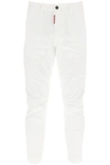 Dsquared2 Pantaloni  Chino In Cotone In White Cotton