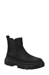 Timberland Greyfield Chelsea Boot In Black Nubuck