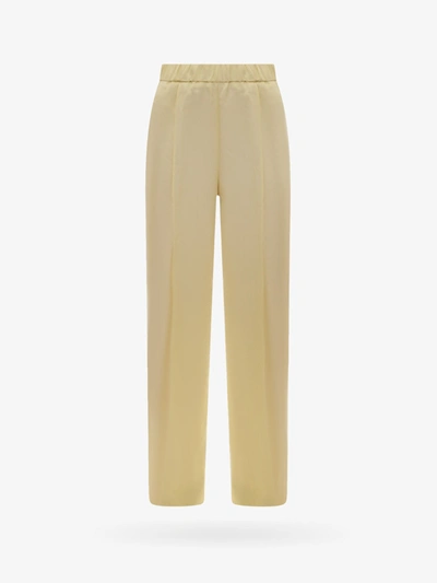 Jil Sander Trouser In Yellow