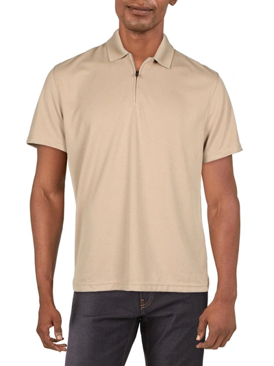 Alfani zip cheap polo