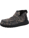 Hey Dude Denny Womens Lined Slip On Ankle Boots In Multi