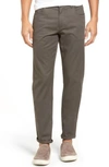 Vince Four-pocket Cotton Tailored Trousers In Grey