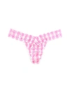 Hanky Panky Printed Daily Lace™ Original Rise Thong Wanderlust Sale In Multicolor