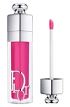 Dior Addict Lip Maximizer Plumping Gloss 007 Raspberry 0.2 oz / 6 ml In 007 Raspberry