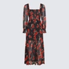 RIXO LONDON RIXO BLACK VISCOSE DRESS