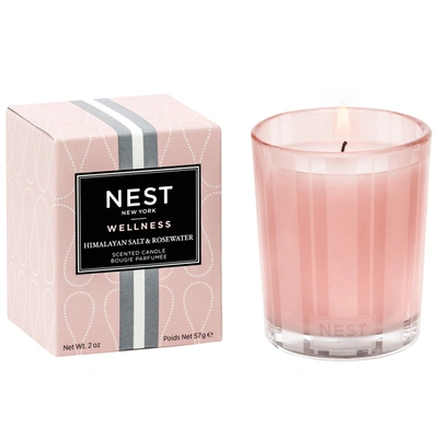 Nest Himalayan Salt And Rosewater Candle In 2 oz (votive)