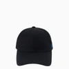 ADER ERROR ADER ERROR | BLACK BASEBALL CAP WITH DISTORT LOGO EMBROIDERY,BLASSCA08BKCO/K_ADERE-BLACK_130-A1