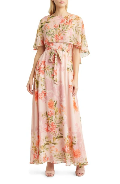 high side slit maxi dress Double-Slit Maxi Dress with Straps