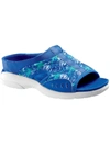 Easy Spirit Traciee Women's Flat Slide Sandals Women's Shoes In Blue