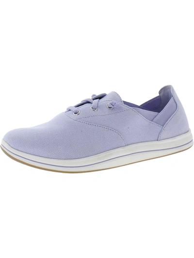 Cloudsteppers By Clarks Breeze Ave Womens Canvas Lifestyle Casual And Fashion Sneakers In Blue