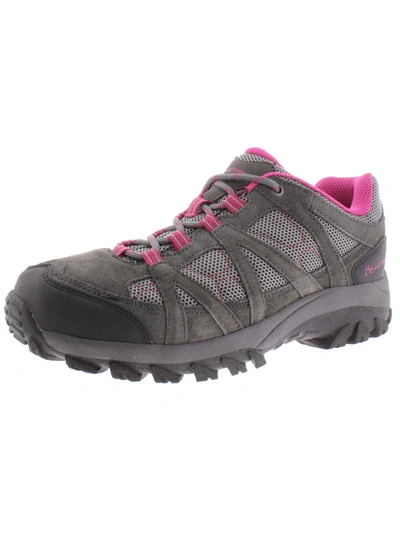 Bearpaw Olympus Womens Faux Suede Sneakers Hiking, Trail Shoes In Pink