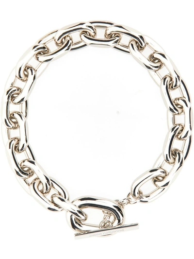 Rabanne Necklace Xl Link In Silver