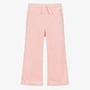 SONIA RYKIEL PARIS GIRLS PINK VELOUR JOGGERS