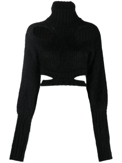 Andreädamo Andreadamo Mohair Sweater Clothing In 004 0473 Black
