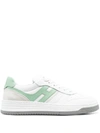 Hogan Sneakers  H630 Greywhitegreen In Grey,white,green