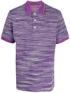 Missoni Polo In Purple