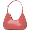 BY FAR BABY AMBER SHINY LEATHER PINK BAG