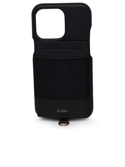 Elaow Cover Iphone 13 In Plastica Nero In Black