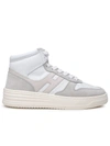 Hogan High-top Sneakers With Smooth In Grey