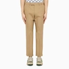 GUCCI CLASSIC BEIGE COTTON TROUSERS,720965ZALUE/M_GUC-9813_202-52