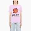 Kenzo Logo Detail Lilac T-shirt In Purple